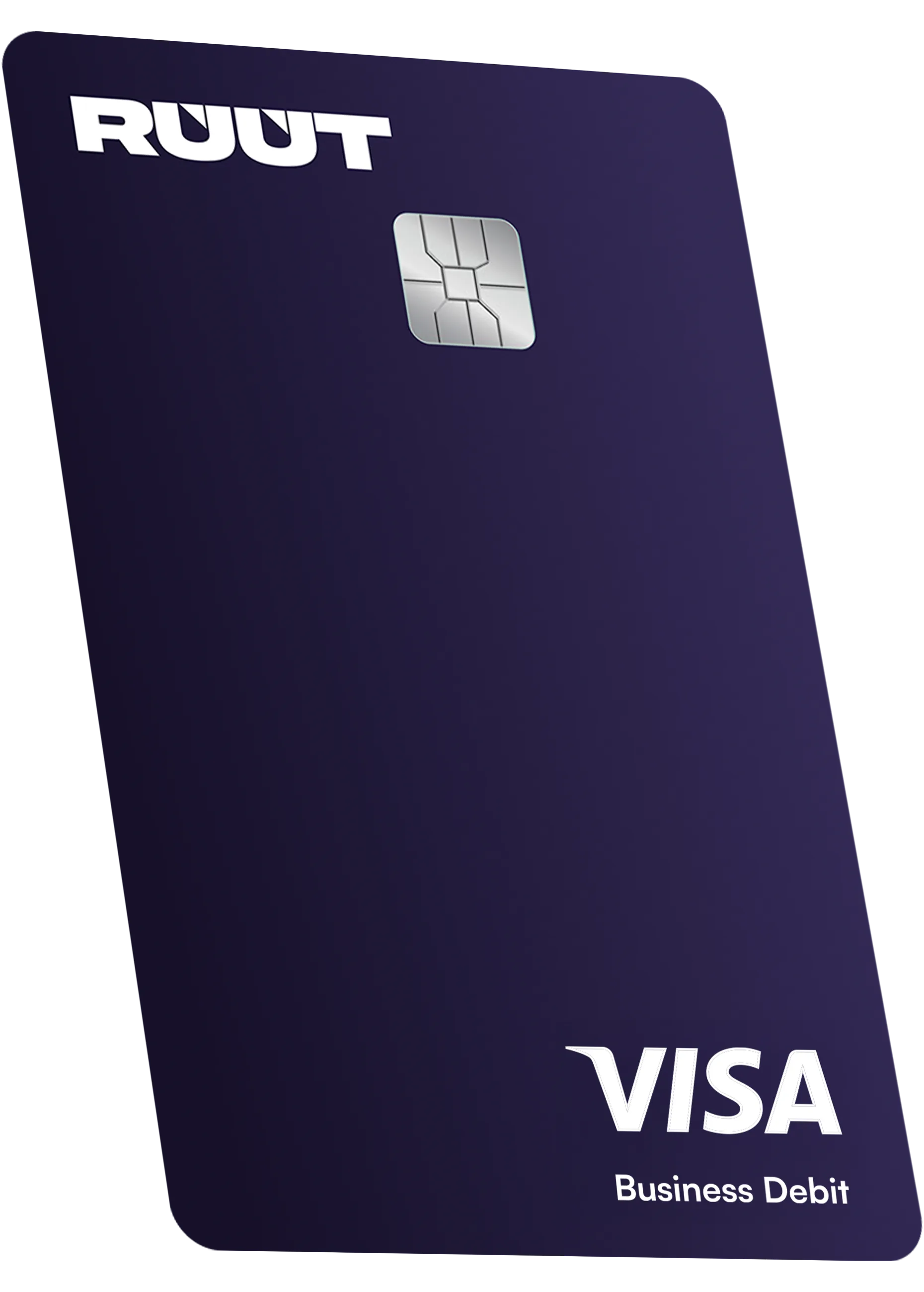 RUUT Business physical Visa debit card